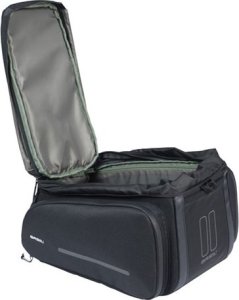 Torba na bagażnik BASIL MOV TRUNK BAG, MIK z adapterem do mocowania, 10-26L, Wodoodporna, Black (NEW 2025) 4