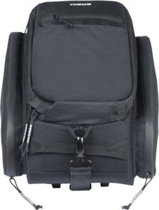 Torba na bagażnik BASIL MOV TRUNK BAG, MIK z adapterem do mocowania, 10-26L, Wodoodporna, Black (NEW 2025) 7