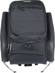Torba na bagażnik BASIL MOV TRUNK BAG, MIK z adapterem do mocowania, 10-26L, Wodoodporna, Black (NEW 2025) 8
