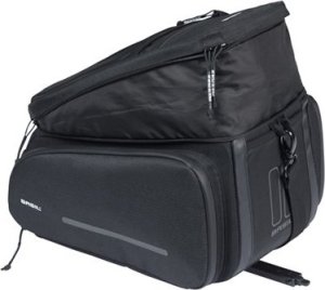 Torba na bagażnik BASIL MOV TRUNK BAG, MIK z adapterem do mocowania, 10-26L, Wodoodporna, Black (NEW 2025) 9