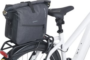 Torba na bagażnik BASIL NAVIGATOR STORM, MIK z adapterem do mocowania, 13L, Wodoodporna, Czarna (NEW 2025) 11