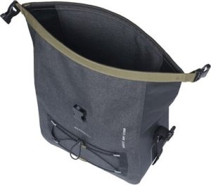 Torba na bagażnik BASIL NAVIGATOR STORM, MIK z adapterem do mocowania, 13L, Wodoodporna, Czarna (NEW 2025) 6