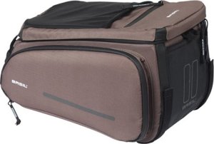 Torba na bagażnik BASIL MOV TRUNK BAG, Do stosowania z MIK, 10-26L, Wodoodporna, Brown (NEW 2025) 4