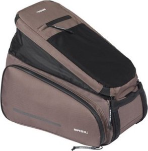 Torba na bagażnik BASIL MOV TRUNK BAG, Do stosowania z MIK, 10-26L, Wodoodporna, Brown (NEW 2025) 9