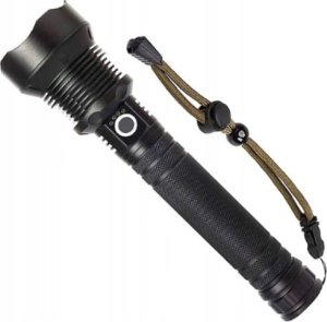 3W mini LED žibintuvėlis - Aliuminis - kišeninis žibintuvėlis su pakabuku 2