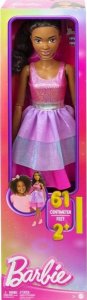 Mattel Barbie Duża lalka 70 cm Różowa sukienka 1