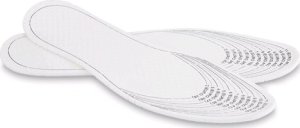 Wkładki do butów Super Soft uniwersalny rozmiar oddychające lateksowe 4