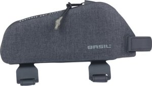 Torba na ramę BASIL NAVIGATOR STORM, Paski Velcro, 0,8L, Wodoodporna, Czarna (NEW 2025) 2