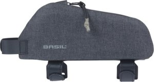 Torba na ramę BASIL NAVIGATOR STORM, Paski Velcro, 0,8L, Wodoodporna, Czarna (NEW 2025) 3