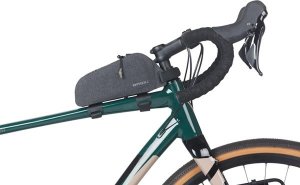 Torba na ramę BASIL NAVIGATOR STORM, Paski Velcro, 0,8L, Wodoodporna, Czarna (NEW 2025) 5