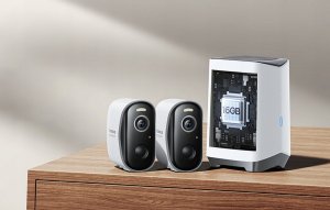 Zestaw 2 kamer zewnętrznych Baseus N1 2K (Białe) 11