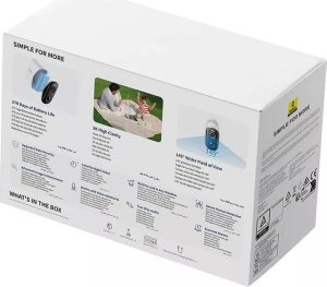 Kamera zewnętrzna Baseus N1 Plus (Biała) 3