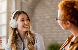 Bezprzewodowe słuchawki Haylou S30 ANC (biały) 6