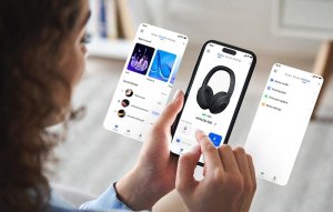 Bezprzewodowe słuchawki Haylou S30 ANC (biały) 10