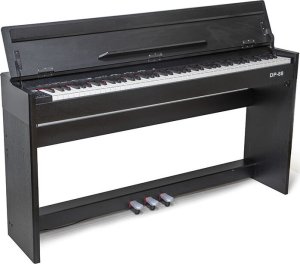 V-TONE DP-88 BK czarne pianino cyfrowe ze statywem drewnianym 4
