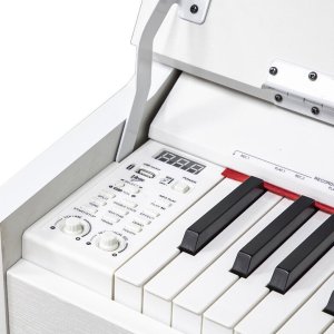 V-TONE DP-88 WH białe pianino cyfrowe ze statywem drewnianym 3