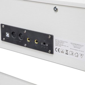 V-TONE DP-88 WH białe pianino cyfrowe ze statywem drewnianym 5