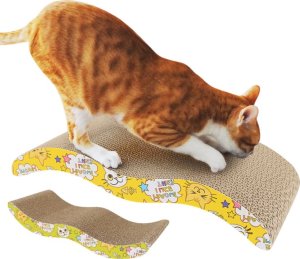 Kartonowy Ekologiczny Drapak Leżanka Dla Kota 4