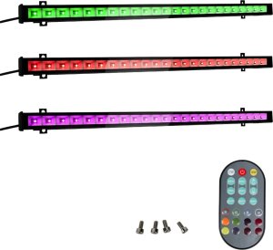LIGHT4ME IP BAR 24 IR listwa oświetleniowa belka LED IP65 Bluetooth oświetlenie sceniczne sterowane smartfonem pilot 1