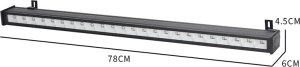 LIGHT4ME IP BAR 24 IR listwa oświetleniowa belka LED IP65 Bluetooth oświetlenie sceniczne sterowane smartfonem pilot 7