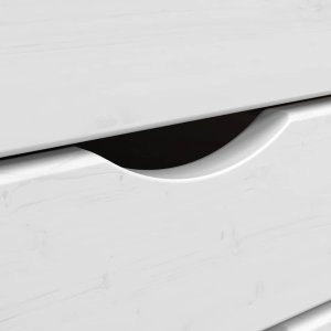 Szafka na kółkach MOSS, z szufladami, miodowy brąz, sosna 7