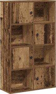 vidaXL Regał, stare drewno, 60x24x101,5 cm, materiał drewnopochodny 2