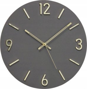 Zegar na ścianę, ze złotymi wskazówkami, DAKOTA, Ø 40 cm 1