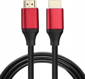 Kabel HDMI do HDMI 2.1 8K / 60Hz 4K / 120Hz (Złącze, Przewód, Mocny, 3m) 1