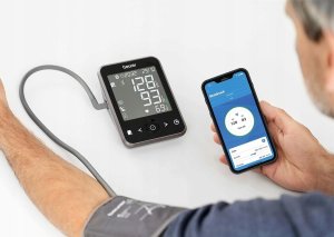 beurer BM 64 Oberarm-Blutdruckmessgerät Schwarz-Grau 5