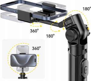 Statyw Monopod Kijek Selfie Pilot 1/4 ISO 2x Uchwyt na Telefon / ULANZI MT-70 9