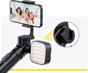 Statyw Monopod Kijek Selfie Pilot 1/4 ISO 2x Uchwyt na Telefon / ULANZI MT-70 10