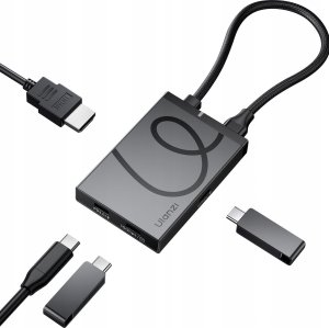 HUB Rozdzielacz 4w1 USB TYPE-C na 1x HDMI 4K 3x USB-C PD3.0 10Gbps / Ulanzi H1 7