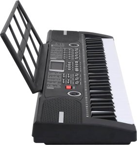 61 klawiszy pianina elektrycznego z pulpitem na nuty dla dzieci 4