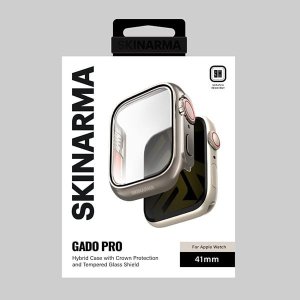 Skinarma etui Gado Pro Apple Watch 41mm   titanium 3