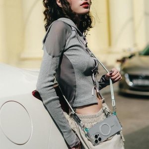 Skinarma Dyno uniwersalna smycz do        telefonu vermilion 8