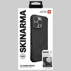 Skinarma etui Mecha iPhone 16 Pro Max     6.9" Magnetic Charging czarny/black 7