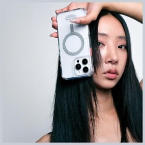 Skinarma etui Saido iPhone 16 6.1"        Magnetic Charging przezroczysty/clear 5