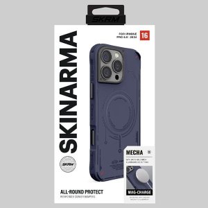 Skinarma etui Mecha iPhone 16 Pro Max     6.9" Magnetic Charging granatowy/navy 5