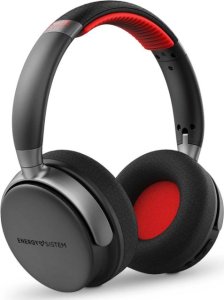Energy Sistem Headphones | Power Sport | Built-in microphone | Bluetooth | Black/Red 1