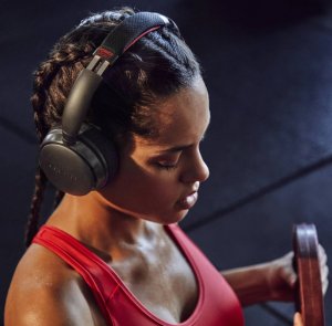 Energy Sistem Headphones | Power Sport | Built-in microphone | Bluetooth | Black/Red 5