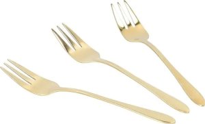 Dessert fork set Homla STILO Gold, 3 pcs. 5