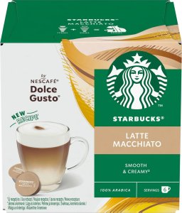 Coffee capsules compatible with NESCAFE(r) Dolce Gusto(r) Starbucks Latte Macchiato, 6 + 6 pcs. 2