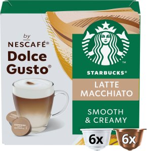 Coffee capsules compatible with NESCAFE(r) Dolce Gusto(r) Starbucks Latte Macchiato, 6 + 6 pcs. 5