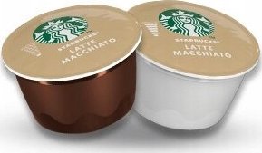 Coffee capsules compatible with NESCAFE(r) Dolce Gusto(r) Starbucks Latte Macchiato, 6 + 6 pcs. 6