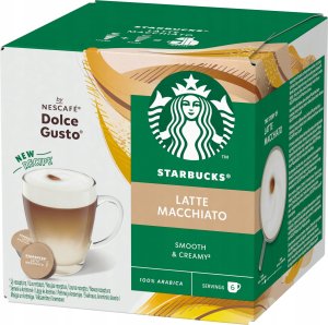 Coffee capsules compatible with NESCAFE(r) Dolce Gusto(r) Starbucks Latte Macchiato, 6 + 6 pcs. 7