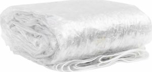 vidaXL Przezroczysta plandeka z oczkami 1x6 m PVC 3