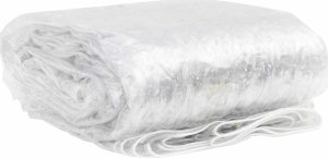 vidaXL Przezroczysta plandeka z oczkami 1x8 m PVC 3