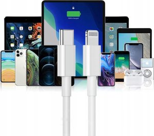 Kabel USB Apple USB-C - USB-C 2 m Biały (mll82zm/abulk) 3