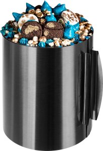 Ruhhy Forma do ciast / rant cukierniczy - stal nierdzewna, 20cm (24619) 1