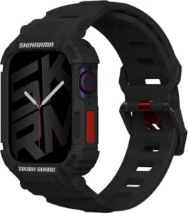 Skinarma pasek+etui Mecha 2in1 Apple      Watch 45/44mm czarny/black 8